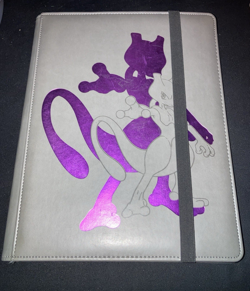 Pokemon Mewtwo Binder 9-Pocket Elite Series Ultra Pro A1 Organizer Used - Image 2