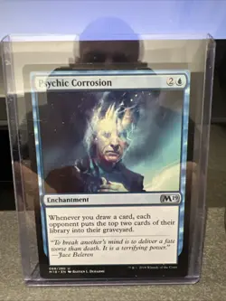 MTG Magic The Gathering: Core Set 2019: Psychic Corrosion #068/280 Uncommon - NM - Image 1