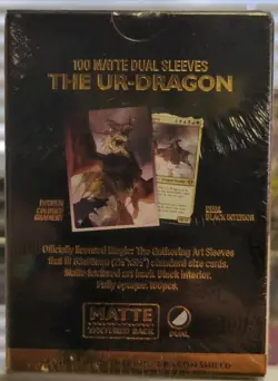 Dragon Shield Sleeves Matte Dual Art MTG Legendary Series - The Ur-Dragon 100CT - Image 2
