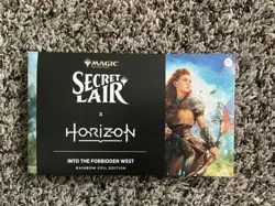 MTG Secret Lair x Horizon: Into The Forbidden West RAINBOW FOIL EDITION Sealed - Image 2
