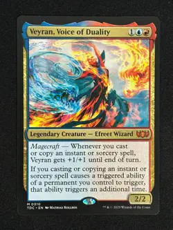 1x MTG Veyran, Voice of Duality - Commander: Tarkir: Dragonstorm (TDC) #310 - Image 1