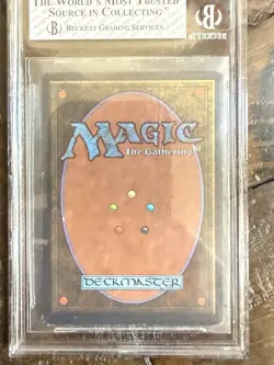 Library of Alexandria, Arabian Nights (BGS 7.5) Vintage Old School 93/94 MTG - Image 3