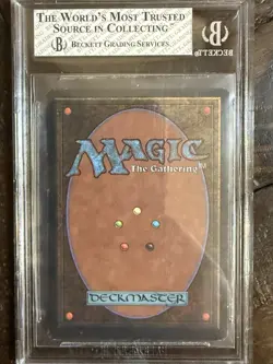 Library of Alexandria, Arabian Nights (BGS 7.5) Vintage Old School 93/94 MTG - Image 4