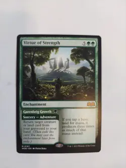 Virtue of Strength Wilds of Eldraine Regular - Image 1