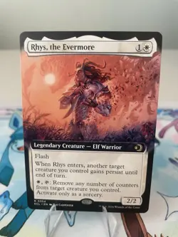 Rhys, the Evermore (Extended Art) Lorwyn Eclipsed Regular MTG NM 🔥 - Image 1
