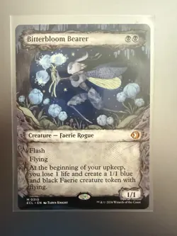 Bitterbloom Bearer (Showcase) Lorwyn Eclipsed Regular NM Authentic - Image 1