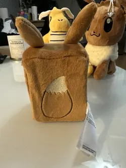 Pokemon Fuzzy Eevee Deck Box from Prismatic Evolutions Super Premium Collection. - Image 4