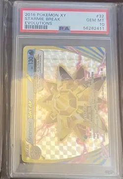 Starmie Break 2016 Pokemon Xy Evolutions #32 Evolutions PSA 10 - Image 1