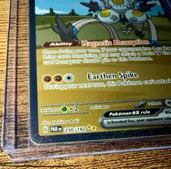 Pokemon TCG Sandy Shocks ex 250/182 SV04: Paradox Rift Holo SIR NM+ - Image 2