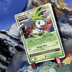 Shaymin LV.X - DP39 Pokemon Diamond and Pearl Promo - Holo ✨ - Image 3