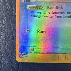 Pokemon Lotad EX Sandstorm Reverse Holo 66/100 Common - Image 4