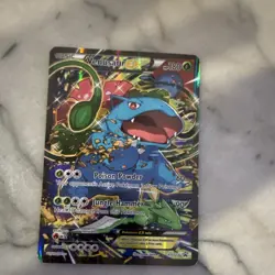 Pokemon Venusaur EX XY123 XY Holo Promo Full Art 180 HP Card TCG English Basic - Image 1