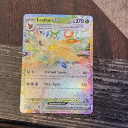 Leafeon ex 006/131 Sv: Prismatic Evolutions Holo Pokemon TCG NM - Image 1