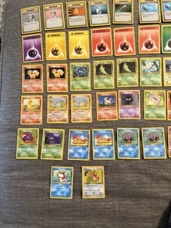 1999 Pokemon Base Set Lot 62 Cards - LP & MP - Image 2