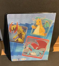 Ultra Pro Authentic Pokemon TCG B&W Dragon Vault 9 Pocket Portfolio Binder - Image 2