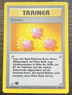 1st Edition GERMAN Revive 89/102 Pokemon TCG WOTC Base Set MINT - Image 1