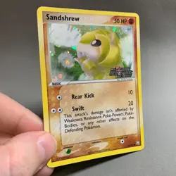 Sandshrew 74/109 EX Team Rocket Returns REVERSE HOLO Stamped Common Pokemon LP - Image 3