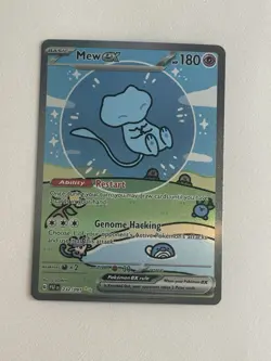 Pokemon TCG Mew EX 232/091 Sv: Paldean Fates Bubble Mew Sir - Image 1