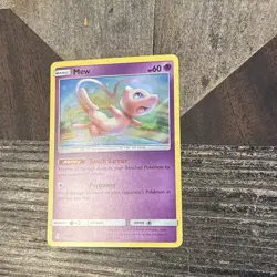 Mew Holo Rare SM Unbroken Bonds 76/214 NM Pokemon TCG - Image 1