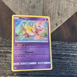 Mew Holo Rare SM Unbroken Bonds 76/214 NM Pokemon TCG - Image 4