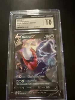 2022 Pokemon Astral Radiance - Darkrai V #098/189 Full Art Holo - Image 1