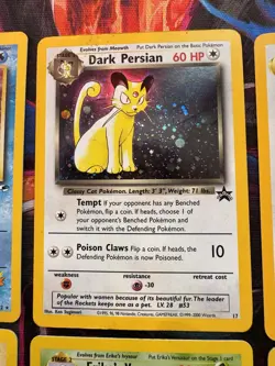 RARE VINTAGE HOLO POKEMON LOT OF 9 - Image 3
