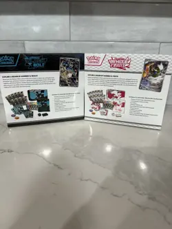 Pokemon SV: Black Bolt and White Flare Elite Trainer Box ETB Set Factory Sealed! - Image 3