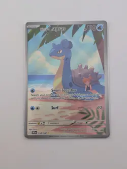 Pokemon TCG Misty's Lapras Destined Rivals Illustration Rare 194/182 (NM) - Image 1