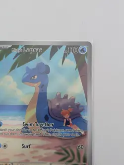 Pokemon TCG Misty's Lapras Destined Rivals Illustration Rare 194/182 (NM) - Image 2