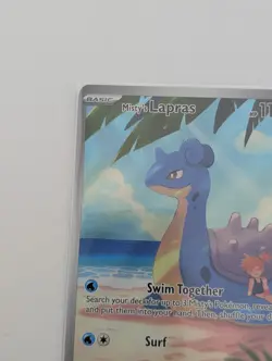 Pokemon TCG Misty's Lapras Destined Rivals Illustration Rare 194/182 (NM) - Image 3
