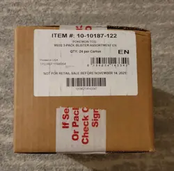 POKEMON Mega Evolution Phantasmal Flames 3-Pack Blister SEALED CASE 24 3 packs - Image 1