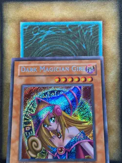 Yugioh Dark Magician Girl MFC-000 Secret Rare 1st Ed NM - Image 2