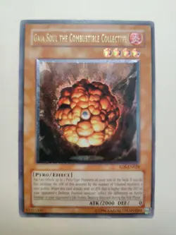 Yugioh! Gaia Soul the Combustible Collective RDS-EN028 Ultimate Rare LP - Image 1