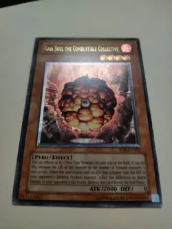 Yugioh! Gaia Soul the Combustible Collective RDS-EN028 Ultimate Rare LP - Image 2