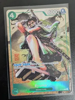 Ryuma P-072 Best Selection Vol. 3 English (Stamped) - One Piece Alt Art - NM - Image 1