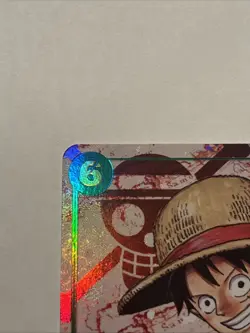 One Piece TCG Monkey.D.Luffy 118 Parallel OP13-118 Carrying On His Will Foil Art - Image 2