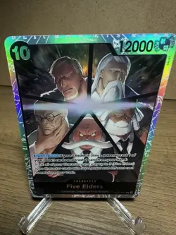 One Piece CCG TCG Five Elders Op13-082 Super Rare Foil Sr Near Mint English - Image 1