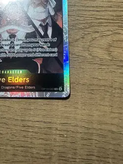 One Piece CCG TCG Five Elders Op13-082 Super Rare Foil Sr Near Mint English - Image 3