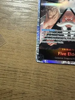 One Piece CCG TCG Five Elders Op13-082 Super Rare Foil Sr Near Mint English - Image 5
