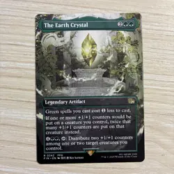 The Earth Crystal - Borderless - Final Fantasy - FIN - 342 - FFIII - MTG - Image 1