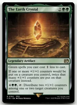 The Earth Crystal #184 (NM) Final Fantasy FIN Magic MTG - Image 1