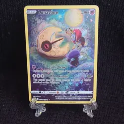 Pokemon TCG Lunatone Crown Zenith: Galarian Gallery GG11/GG70 Full Art Holo Rare - Image 3