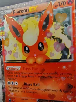 Pokemon Radiant Collection - Flareon EX RC6/RC32 - Holo - LP+ - Image 2