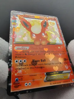 Pokemon Radiant Collection - Flareon EX RC6/RC32 - Holo - LP+ - Image 4