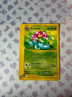 Venusaur Non Holo - 67/165 - Expedition Base - Pokemon Card HP TCG Rare - Image 2