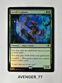 Magic The Gathering MTG #0192 Icetill Explorer Foil Edge of Eternities NM - Image 1