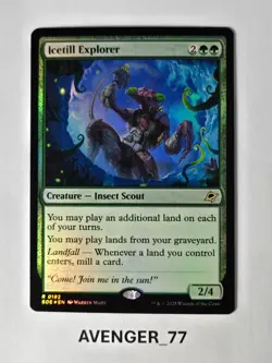Magic The Gathering MTG #0192 Icetill Explorer Foil Edge of Eternities NM - Image 3