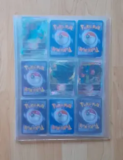 Job Lot Mixed Bundle of 123 Pokemon Cards in Plastic Wallet, poss 3 duplicates - Image 1