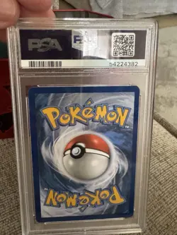 2017 Pokemon XY Mew Holo XY192 Black Star Foil Mythical Collection Promo PSA 9 - Image 2