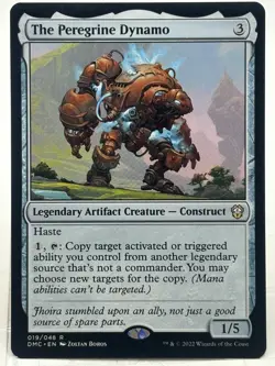 The Peregrine Dynamo NM/M* Dominaria United Commander 019/048 mtg -UnltdCards - Image 1